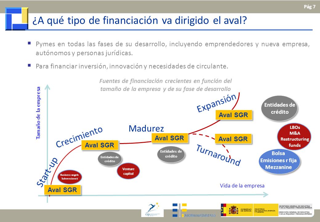 ¿A qué tipo de financiación va dirigido el aval
