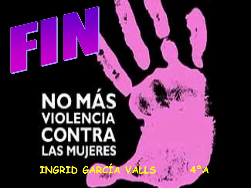 FIN INGRID GARCÍA VALLS 4ºA