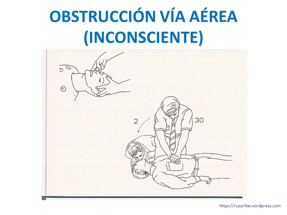 OBSTRUCCIÓN VÍA AÉREA (INCONSCIENTE)