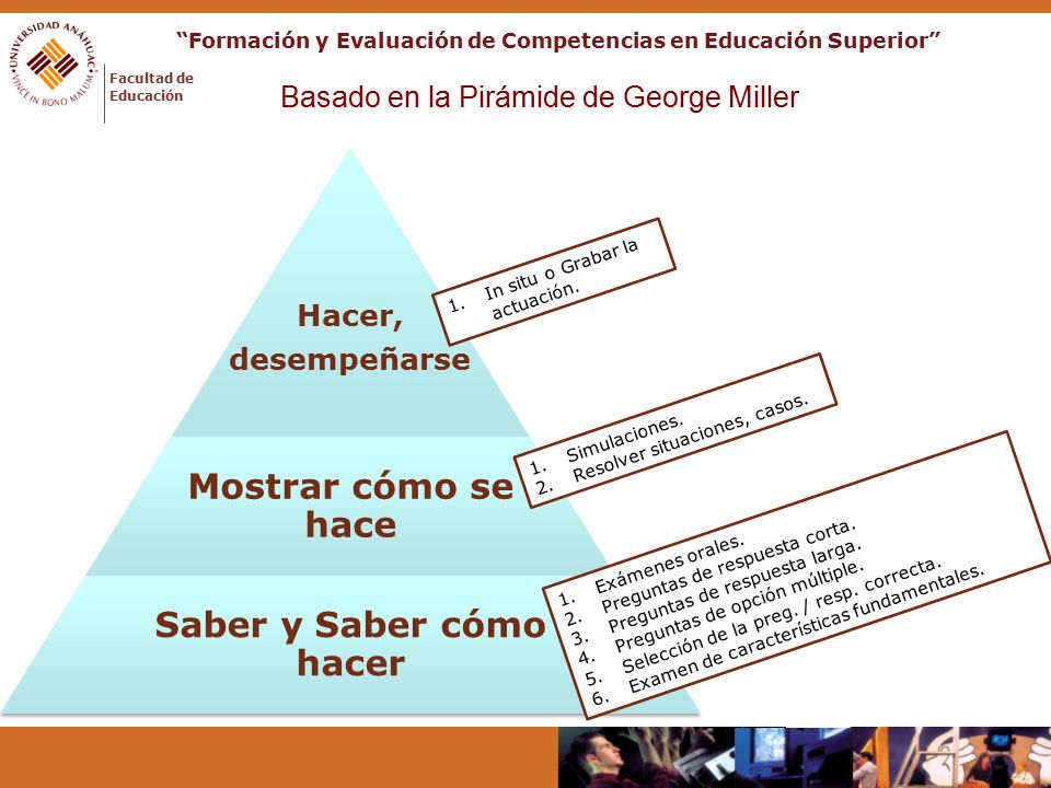 Formación y Evaluación de Competencias en Educación Superior