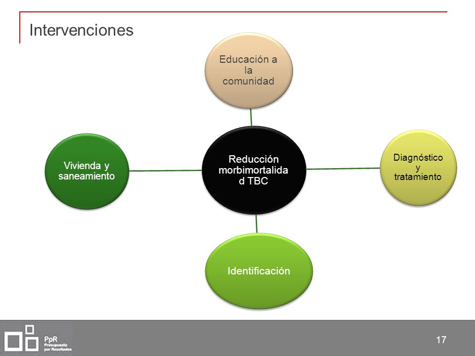 Intervenciones Educación a la comunidad Reducción morbimortalidad TBC