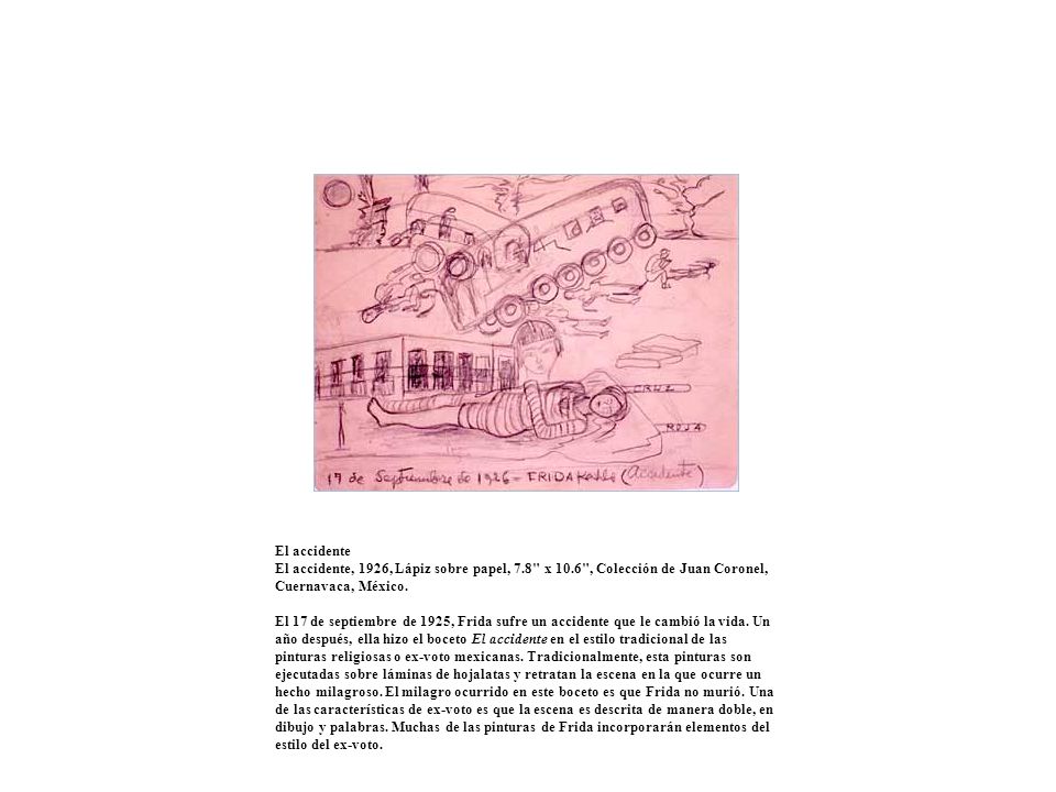 El accidente El accidente, 1926, Lápiz sobre papel, 7. 8 x 10
