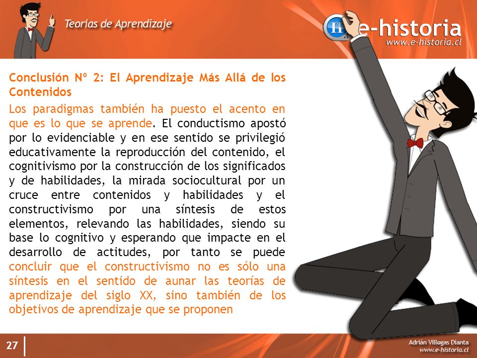 Conclusión Nº 2: El Aprendizaje Más Allá de los Contenidos