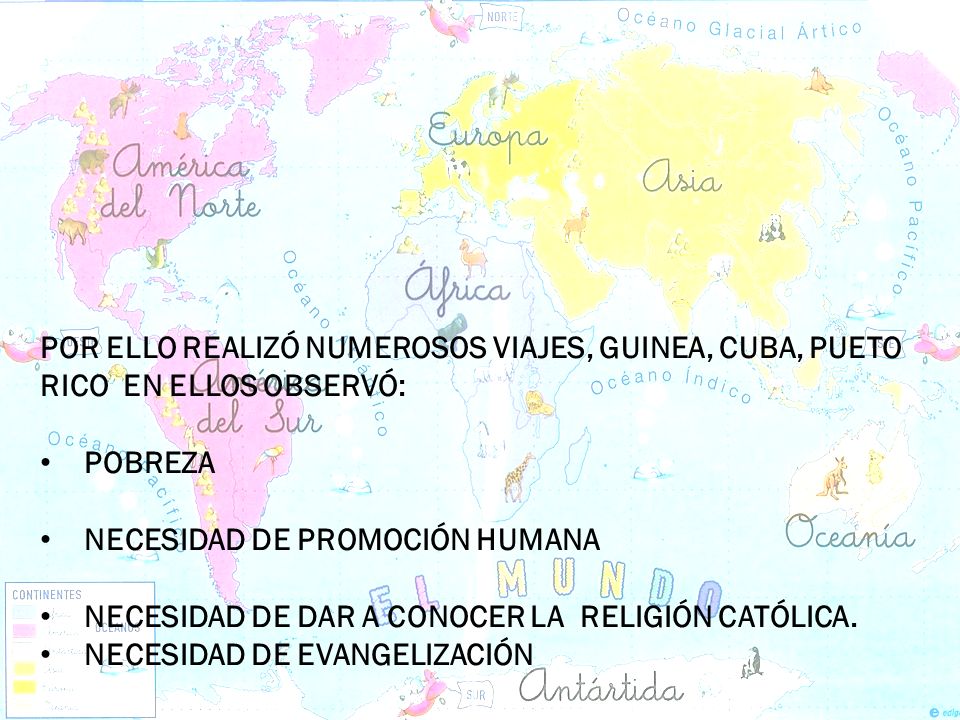 POR ELLO REALIZÓ NUMEROSOS VIAJES, GUINEA, CUBA, PUETO RICO EN ELLOS OBSERVÓ: