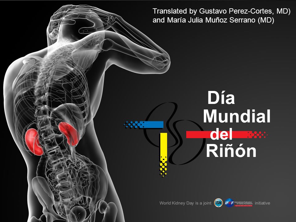 Día Mundial Riñón del Translated by Gustavo Perez-Cortes, MD)