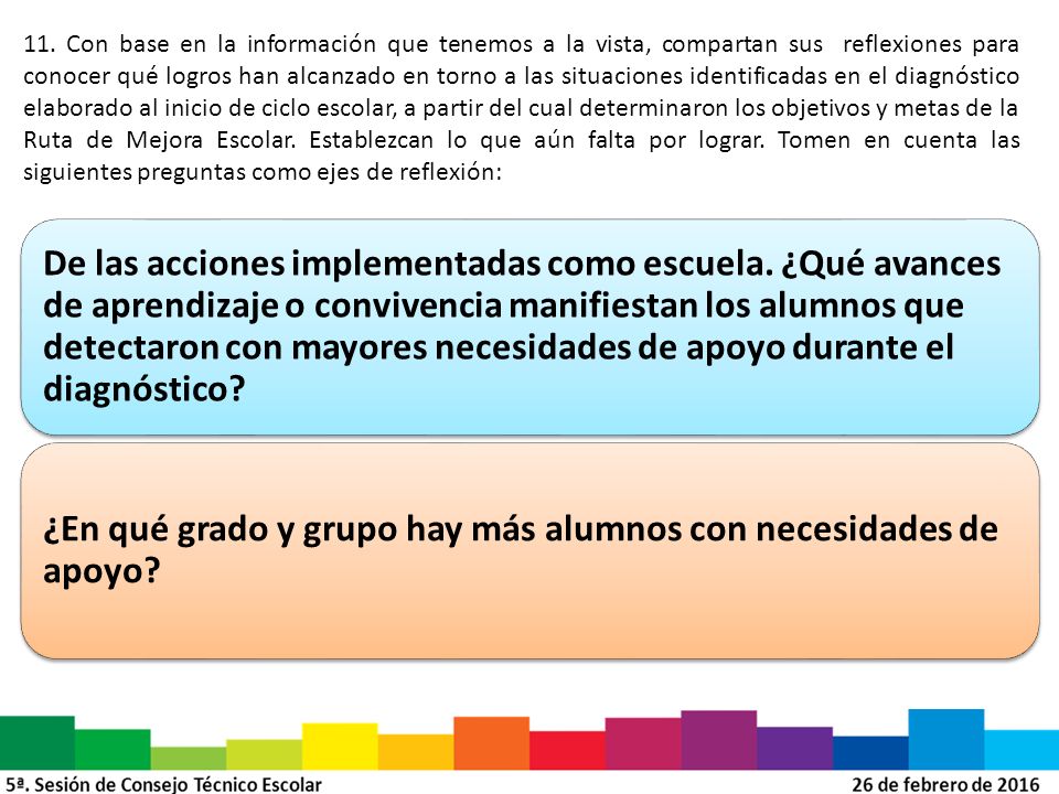 ¿En qué grado y grupo hay más alumnos con necesidades de apoyo