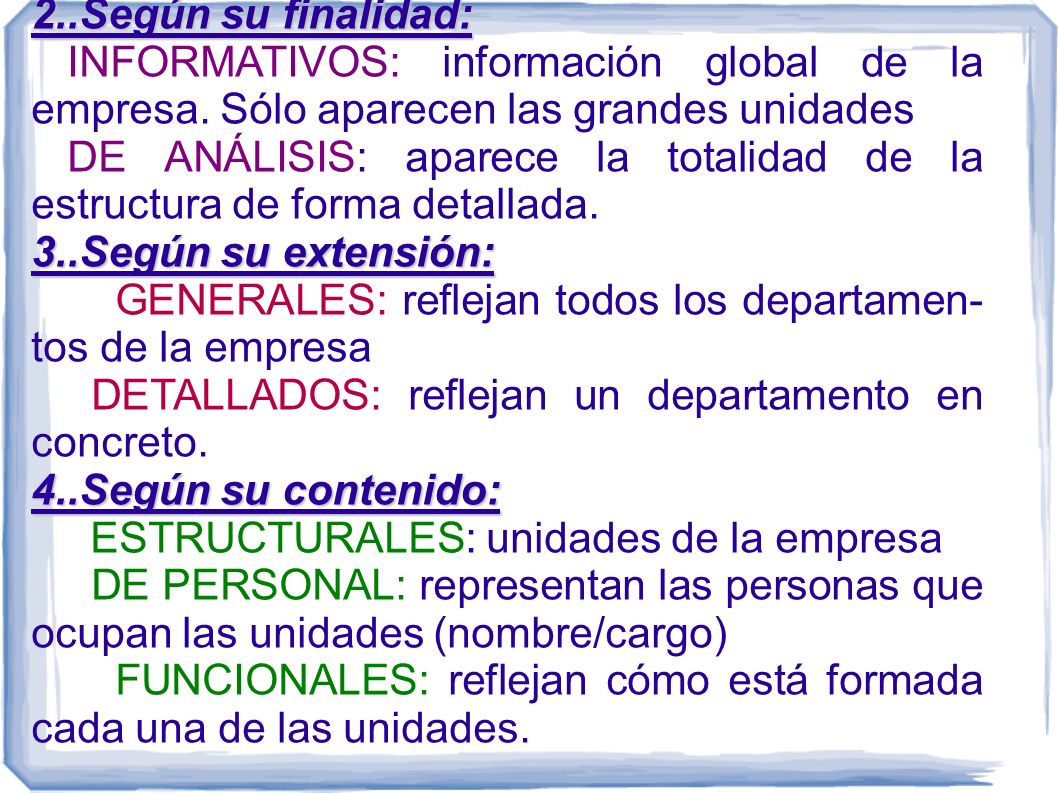 DE ANÁLISIS: aparece la totalidad de la estructura de forma detallada.