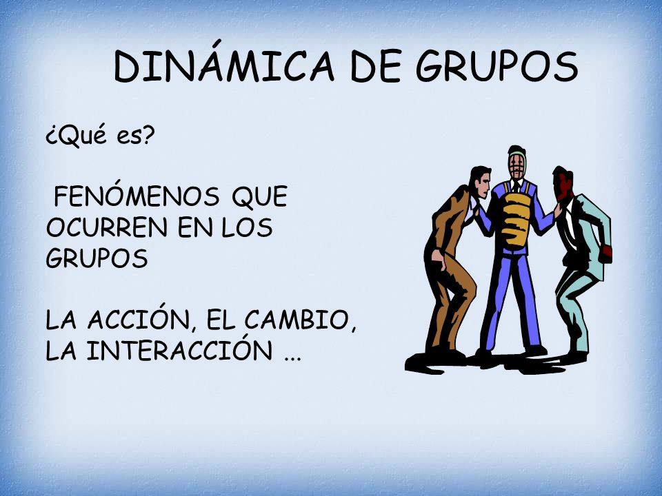 DINÁMICA DE GRUPOS ¿Qué es FENÓMENOS QUE OCURREN EN LOS GRUPOS