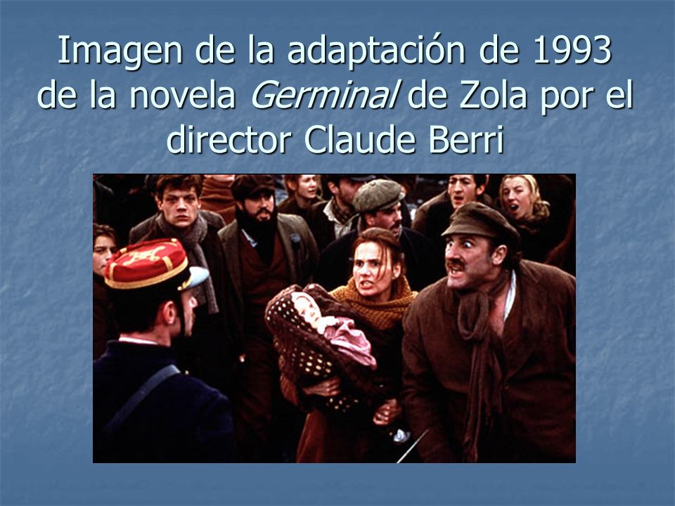Imagen de la adaptación de 1993 de la novela Germinal de Zola por el director Claude Berri
