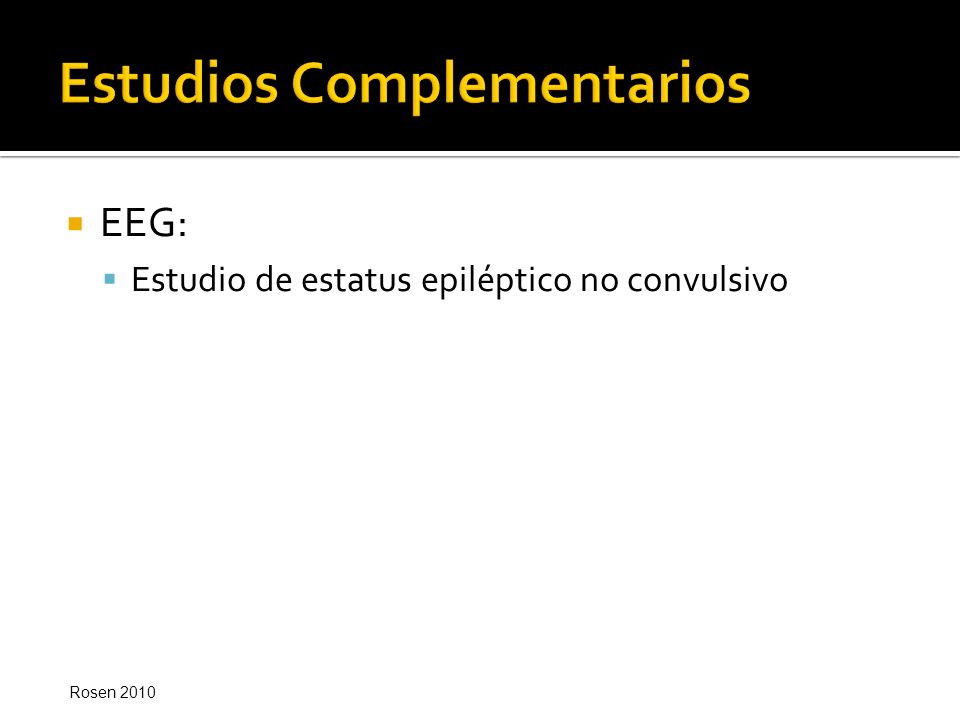 Estudios Complementarios