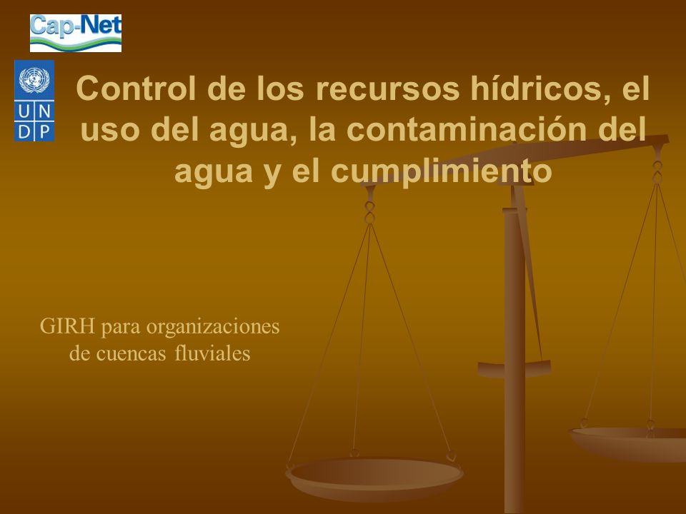 GIRH para organizaciones de cuencas fluviales