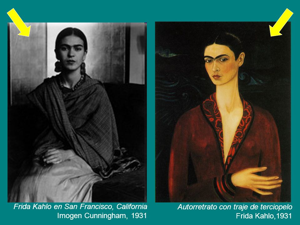 Frida Kahlo en San Francisco, California Imogen Cunningham, 1931