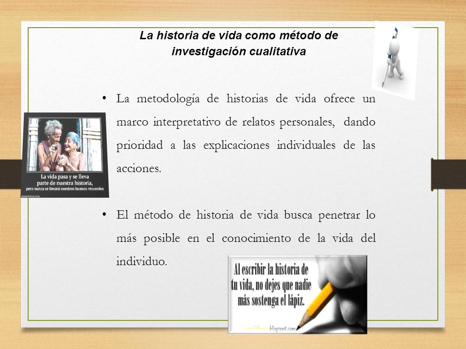 La historia de vida como método de investigación cualitativa